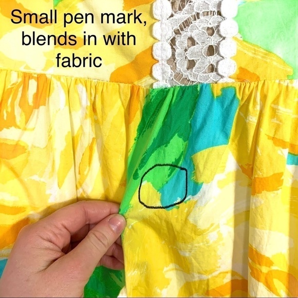 Lilly Pulitzer Sunglow Yellow First Impressions Raegan Dress Size 00 Holy Grail - Picture 10 of 17